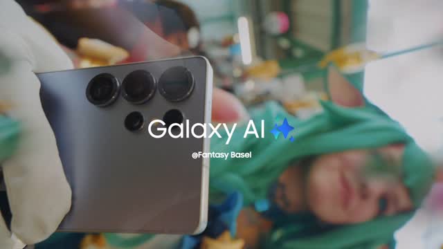 In a world of fantasy, one phone stood out 📱🎥✨

@samsungswitzerland 
@fantasybasel 

#Samsung #Galaxy #s25ultra